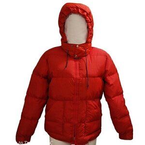 Vintage Walls Down Coat Blizzard-Pruf Hooded Red S